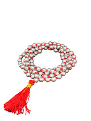 RUDRADIVINE Mercury Mala AAA Quality | Parad Beads Mala for Puja, Meditation & Spiritual Protection