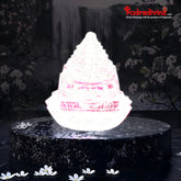 Sphatik Shree Yantra With Flower top Quality