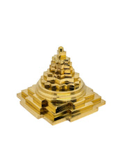 Brass meru Shree Yantra. 3D Maha Meru Shri Yantra for Pooja, Vastu & Prosperity