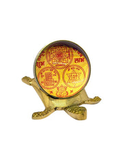 Rudradivine Tortoise with Shree Yantra – Shri Kuber Yantra for Pooja, Prosperity & Home