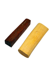 Combo Pack Lal Chandan & White Mysore Chandan Sticks – Pure Red & White Sandalwood.
