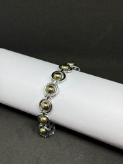 Pyrite Chain Bracelet
