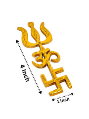 Trishul Om Swastika Yantra