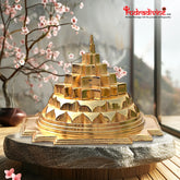 Gold Plated Maha Meru Shree Yantra