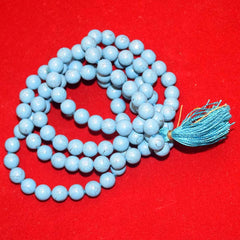 Turquoise/Firoza Hand Knotted Mala
