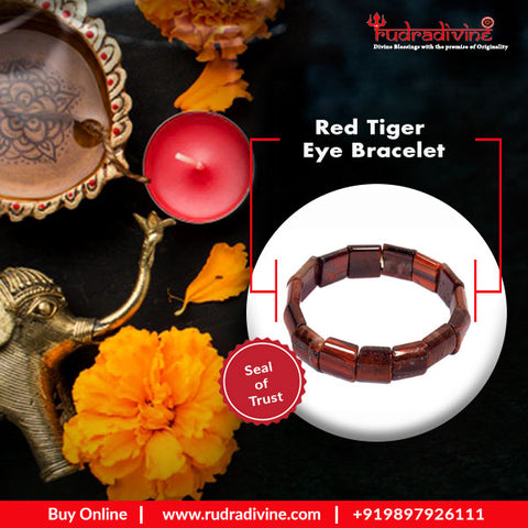 Red Tiger Eye Bracelet
