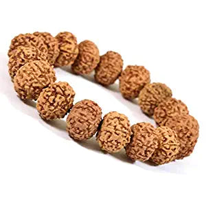 9 Mukhi Rudraksha Bracelet (Brown)