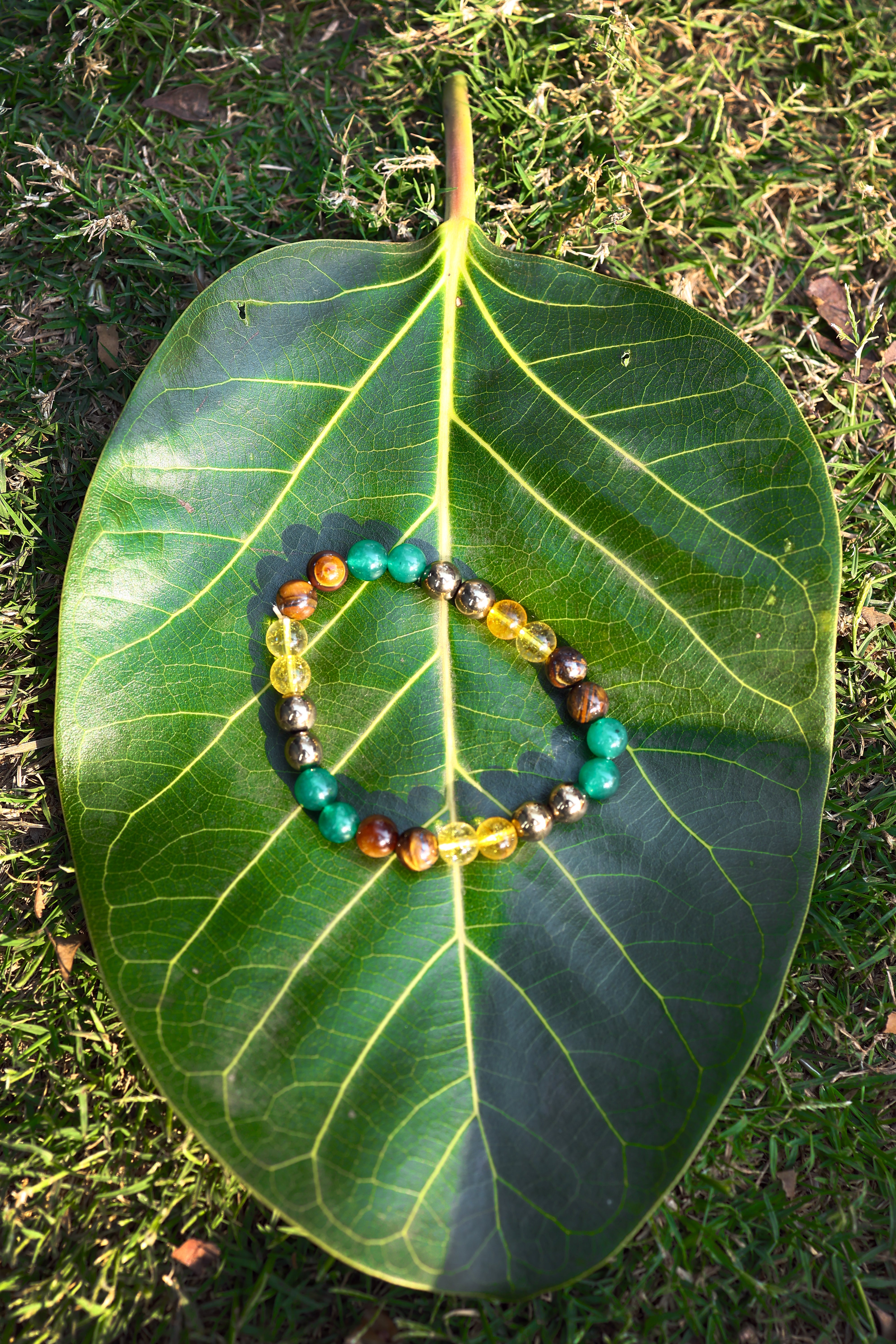 money tree bracelet Rudra divine Money Magnet Bracelet, Pyrite Tiger Eye Green Aventurine – RudraDivine