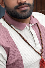 9 Mukhi Indonesian Rudraksha Mala