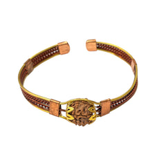 7 Mukhi rudraksha bracelet with copper wire