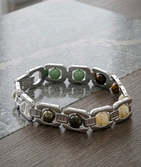 Original Dhanyog Bracelet Set | Money Magnet Crystal Jewelry | Wealth Prosperity & Good Luck Healing Crystal Bracelet for Men Women