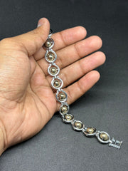 Pyrite Chain Bracelet