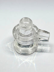 Pure Natural Sphatik Shivling with Jaladhari | 100–150 gm Crystal Shivling