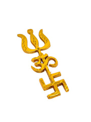 Trishul Om Swastika Yantra