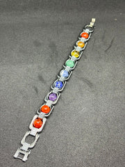 7 Chakra Crystal Bracelet for Stress Relief, Confidence, and Inner Peace