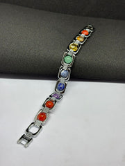 7 Chakra Crystal Bracelet for Stress Relief, Confidence, and Inner Peace