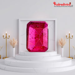 Ruby Gemstone Certified 7.25 To7.50 Ratti