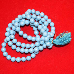 Turquoise/Firoza Hand Knotted Mala