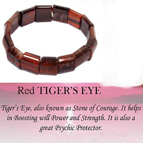 Red Tiger Eye Bracelet | Gemtre