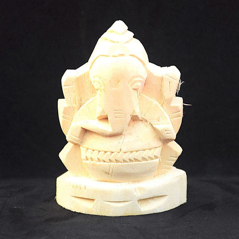 Real Carved Shwetarka Ganesha Shvetark Ganpati Carved