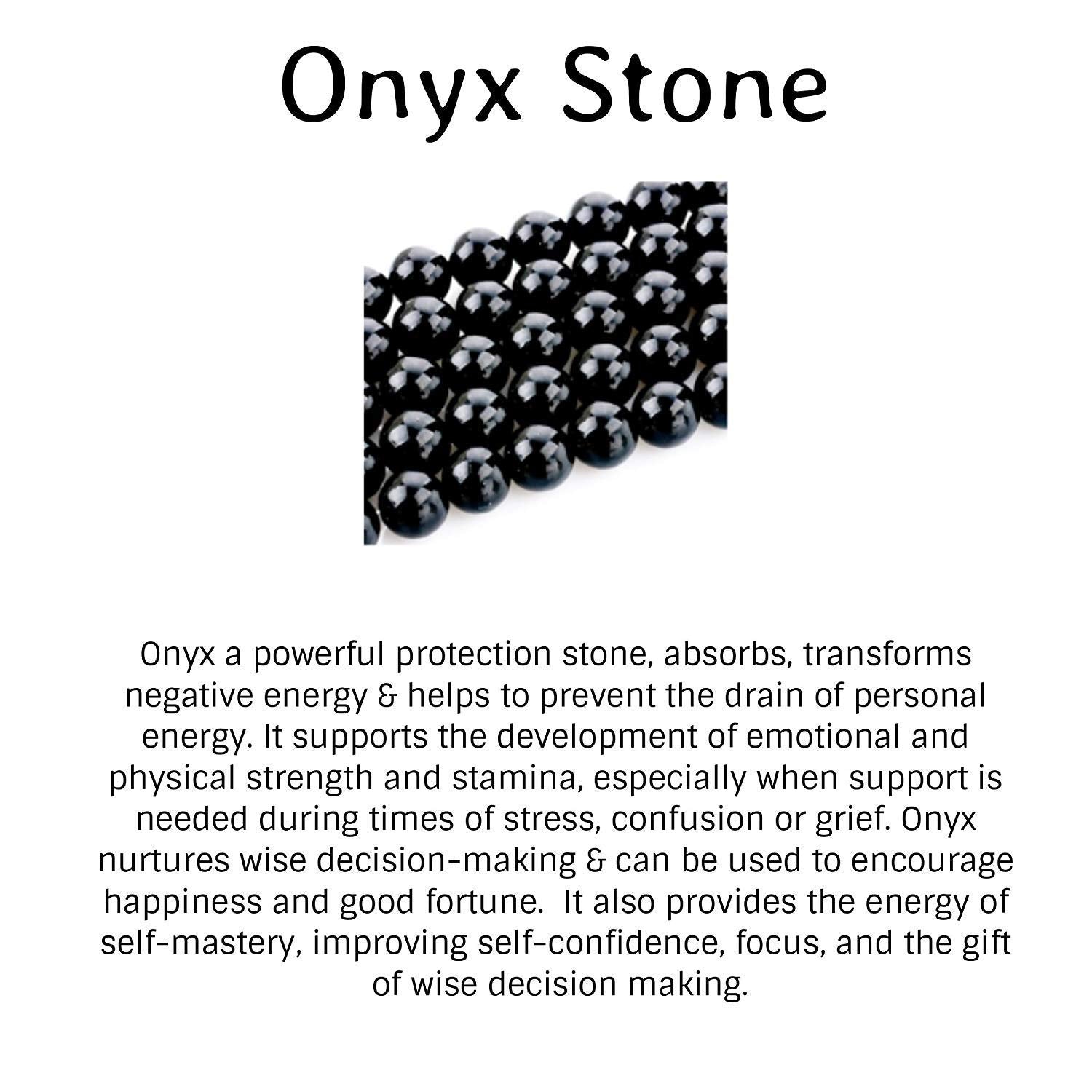 Onyx and Rose Quartz