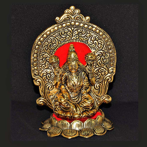 Laxmi Devi Brass Statue