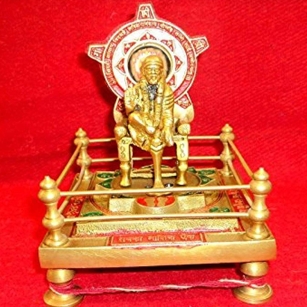 Sai Baba with Throne and Chowk