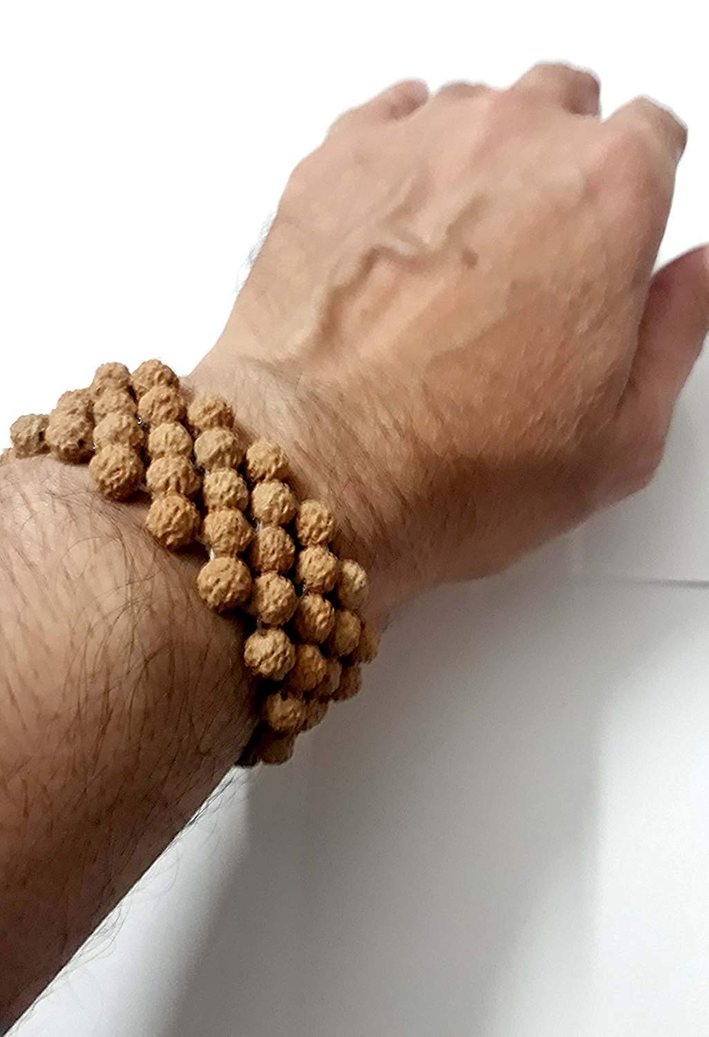 3 Mukhi with Gomed bracelet in silver caps - For accumulation of wealth and  happiness - Engineered to Heal²
