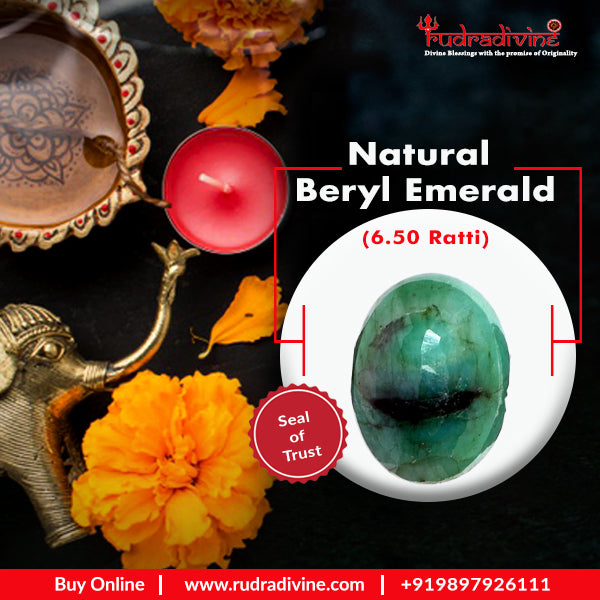 Natural Beryl Emerald (Panna)