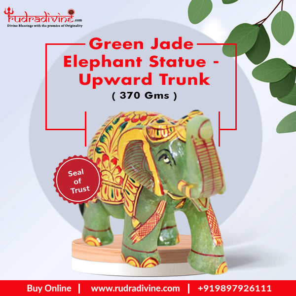Green Jade Elephant