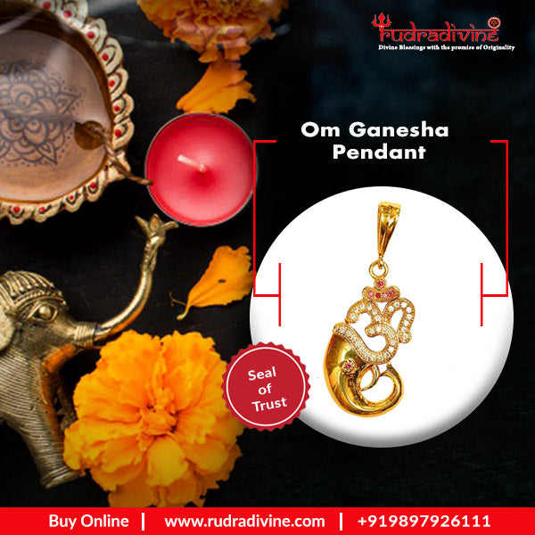 Om Ganesha Pendant