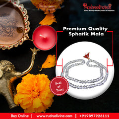 Premium Quality Sphatik mala