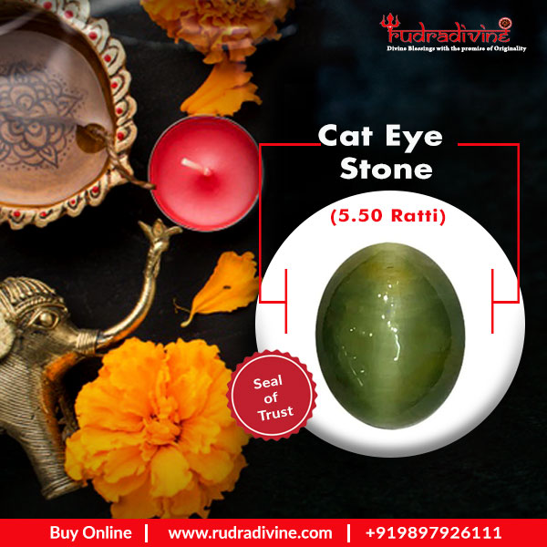 5.50 Ratti Cat Eye Stone