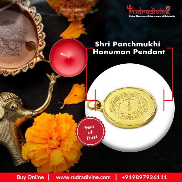 Shri Panchmukhi Hanuman Pendant