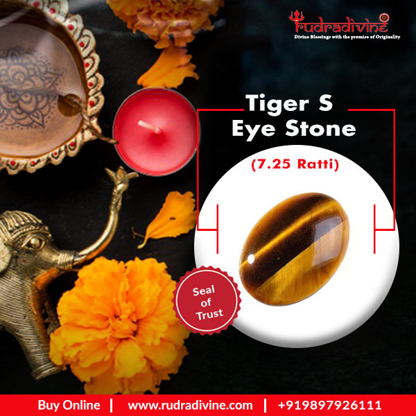 7.25 Ratti Tiger s Eye Stone
